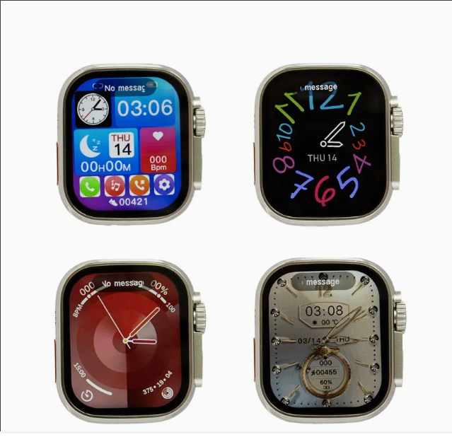 Pack Cadeau 8-1: Smartwatch + Powerbank + Écouteurs Bluetooth + Chargeur Externe + Chargeur+livraison en 48H-72H