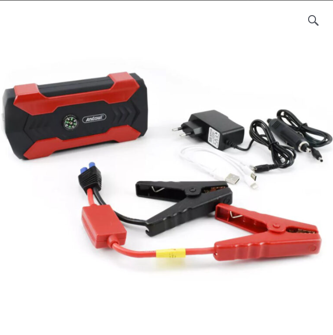 Power Bank Jump Starter 15000W – Lampe intégrée | Powerbank Jump Starter met Lamp