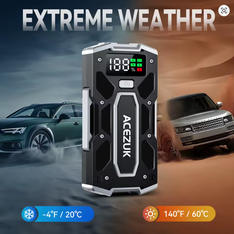 Démarreur de Batterie Portable 8500A / Draagbare Batterijstarter 8500A