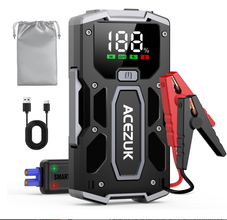 Démarreur de Batterie Portable 8500A / Draagbare Batterijstarter 8500A