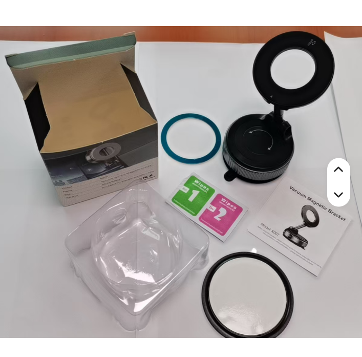 Support Téléphone Magnétique Voiture – Ventouse Vacuum Pro 360°