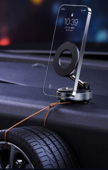 Support Téléphone Magnétique Voiture – Ventouse Vacuum Pro 360°