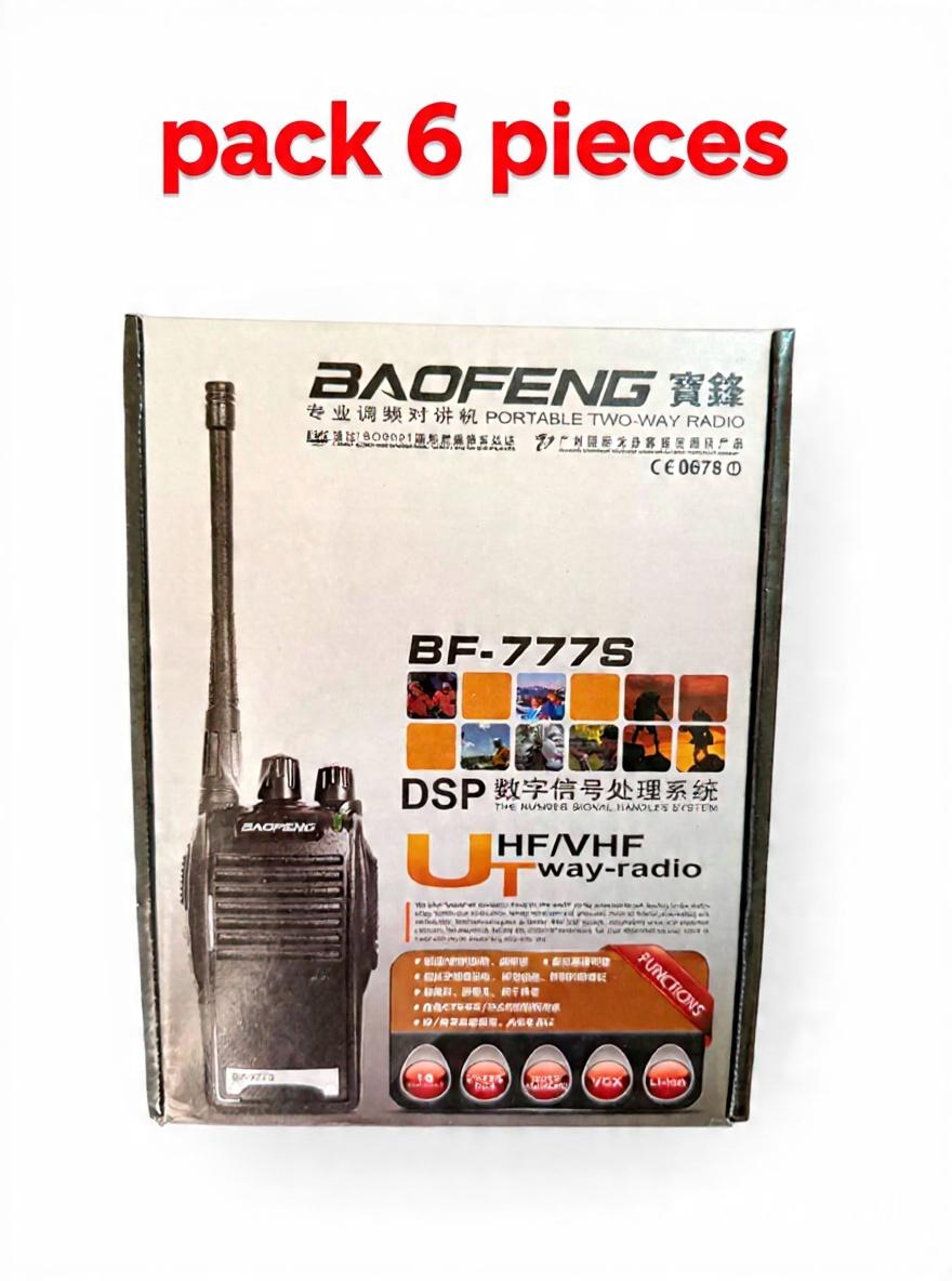 Talkie-Walkie Retevis H777 – Pack de 6 | Portofoon Retevis H777 – Set van 6