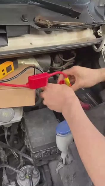 Démarreur de Batterie Voiture Portable – Booster & Compresseur / Draagbare Auto Jumpstarter – Booster & Compressor